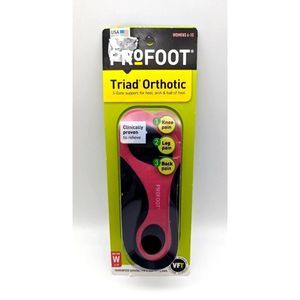 ProFoot Triad Orthotic Women's 6-10 Insoles New